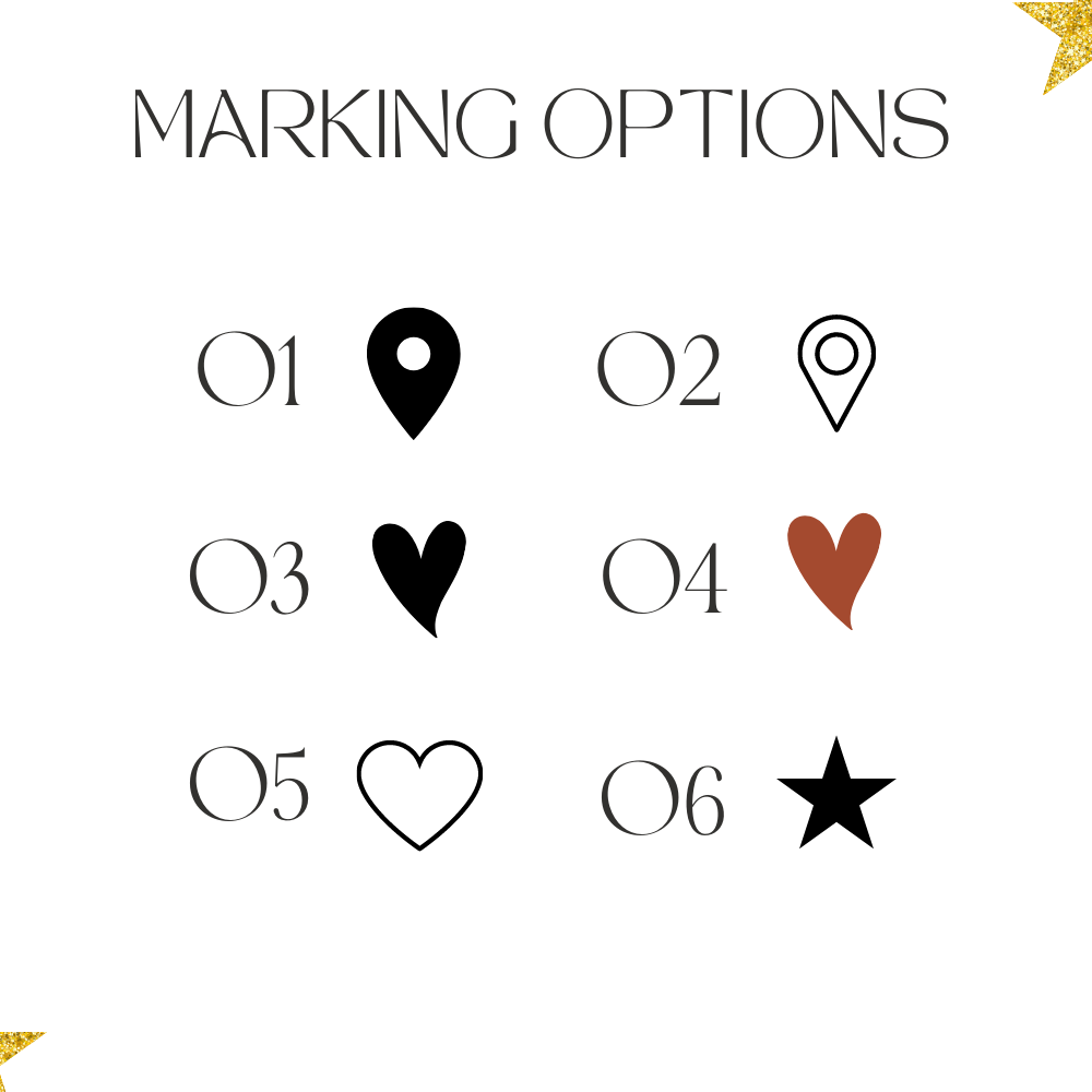Custom Coordinates, Title & Marking *read description*