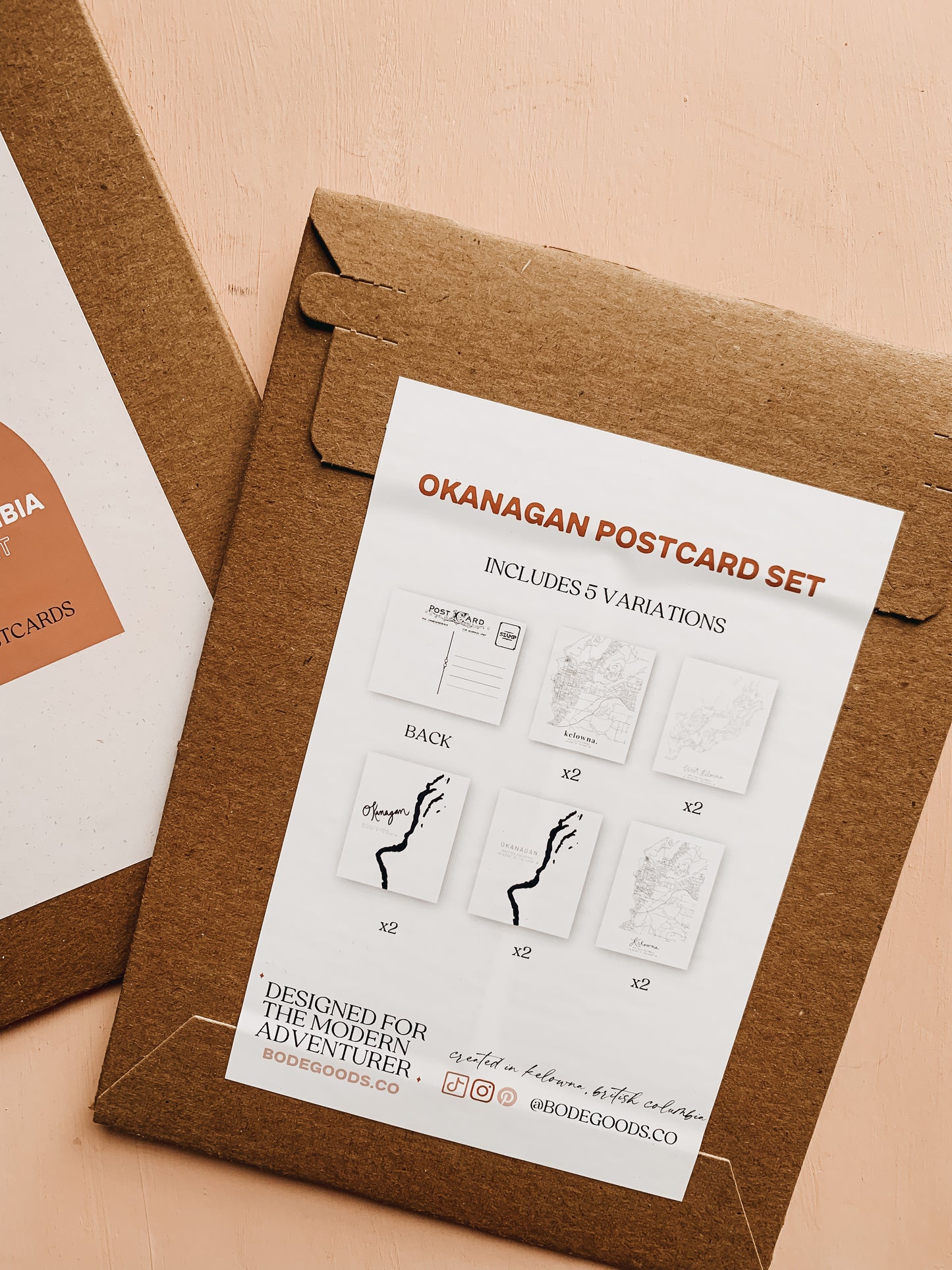 Okanagan Postcard Set