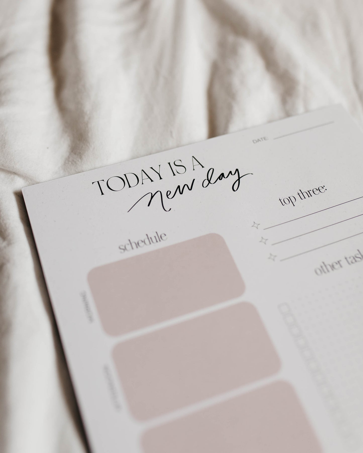 Daily Planning Notepad | ADHD Entrepreneur & WFH Task List