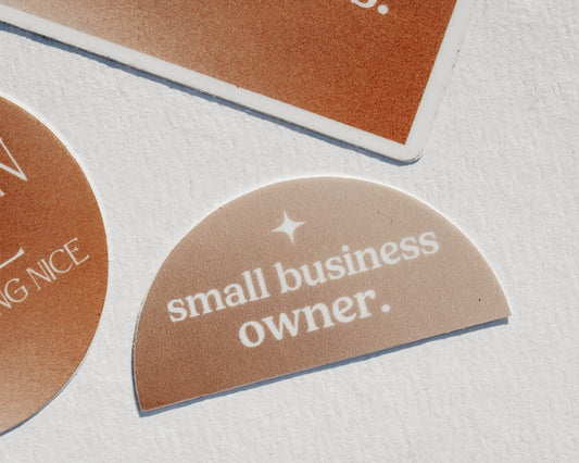 Small Business Owner | Entrepreneur Stickers